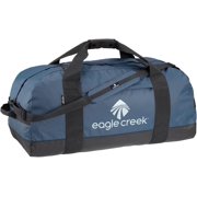 Eagle Creek No Matter What Duffel Travel Bag - Rugged and Water-Resistant Lockable Classic with Bar-Tacked Reinforcement, Storm Flap, and Separate Storage Pouch, Slate Blue - Large Large Slate Blue