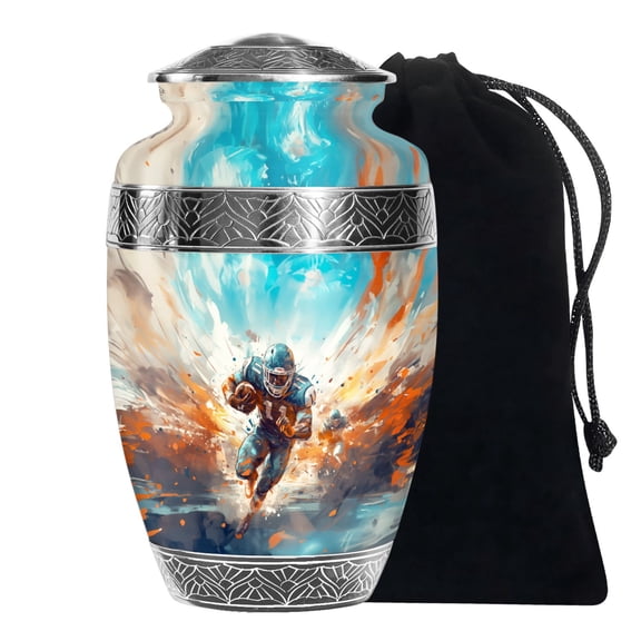 Eagle Decorative Urn For Adult Ashes Man Large Urns For Human Female Mom