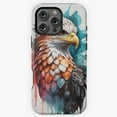 thumbnail image 1 of Eagle Digital Art Harley Davidson Phone Case for iPhone 16 15 14 13 12 11 Pro Max, 1 of 2