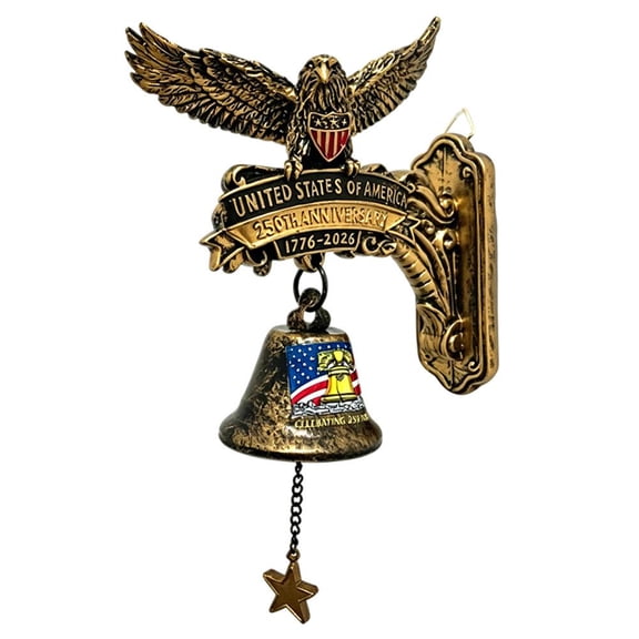 Blarkrus 3D Resin Eagle Door, Realistic Sculpture Design with Outdoor Decor, for Home Front Door Decoration Setup and Daily, Multicolor, One Size