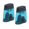 thumbnail image 1 of Eagle Dual-Hole Manual Pencil Sharpener - Standard & Jumbo Size, Portable Design w/ Translucent Body- 2 Included, 1 of 7