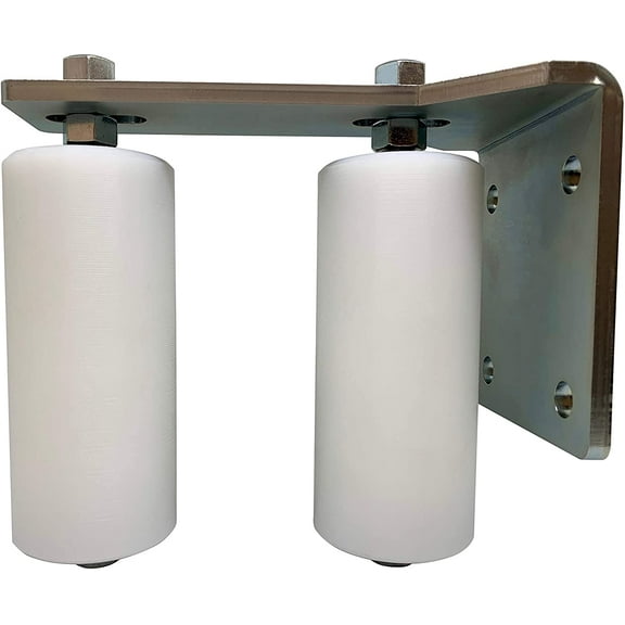 Eagle EG110 Slide Gate Guide Roller 6" L Rear Post Bracket Universal Heavy Duty Adjustable