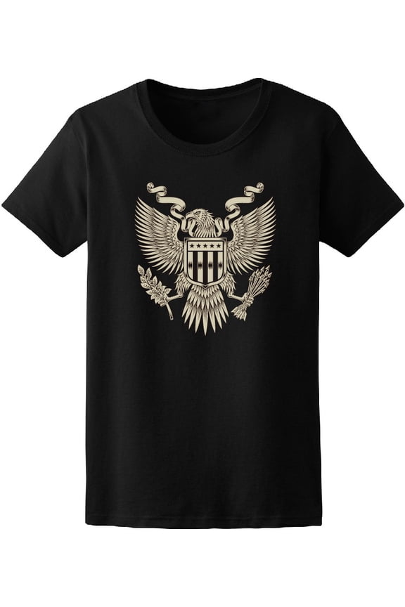 Eagle Emblem T-Shirt Men -Image by Shutterstock, Male Small