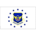 thumbnail image 1 of Eagle Emblems 8th Air Force Flag with Grommets 3ft x 5ft, 1 of 1