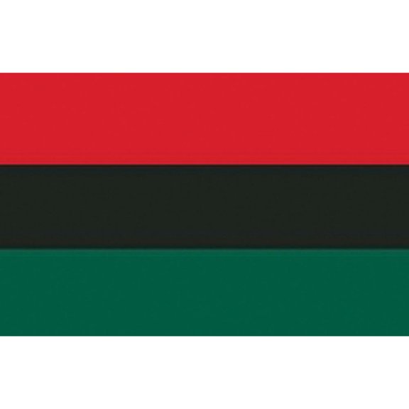 Eagle Emblems Afro America Flag with Grommets 3ft x 5ft