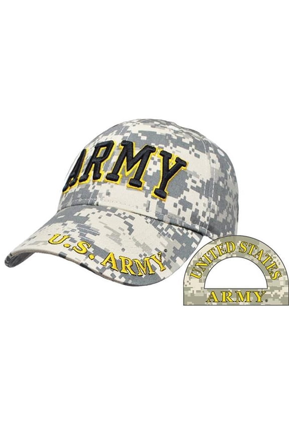CP00128 Cap - Army, Letters - Camo