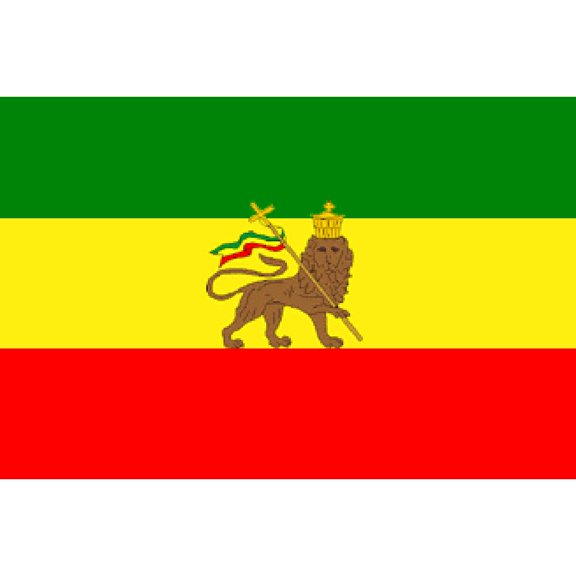 Eagle Emblems Ethiopia Flag with Grommets 3ft x 5ft