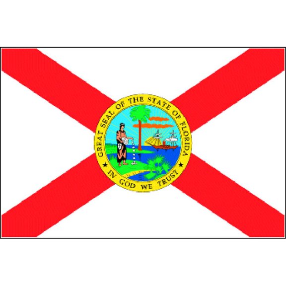 Eagle Emblems Florida Flag 3ft x 5ft