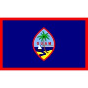 Eagle Emblems Guam Flag with Grommets 3ft x 5ft