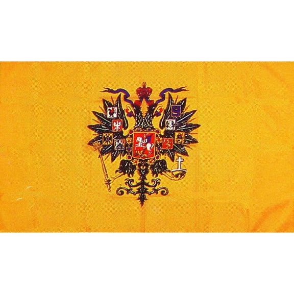 Eagle Emblems Imperial Russia Flag with Grommets 3ft x 5ft