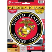 Eagle Emblems Inc US Marine Corps Sticker 5 Inch Exterior or Interior Use High Gloss Ultra Adhesive Sticker Made in USA