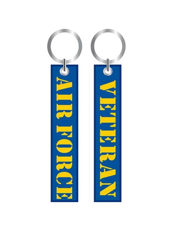 KC0512 Key Ring - USAF, Veteran - Embark II - 5 x 1.63 in.