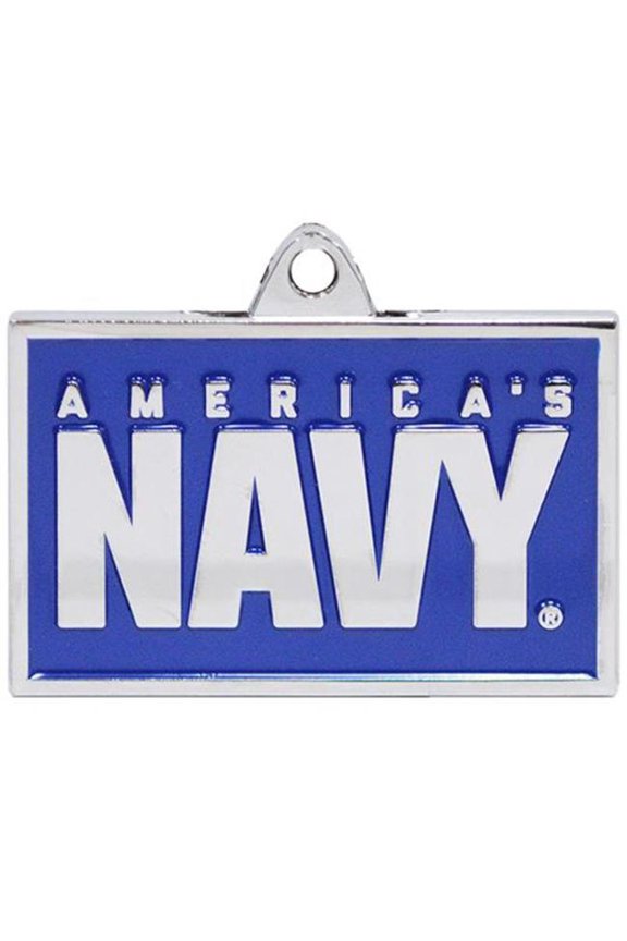 KC2560 Key Ring - USN Americas Navy - Bright-Shine - 1.75 in.