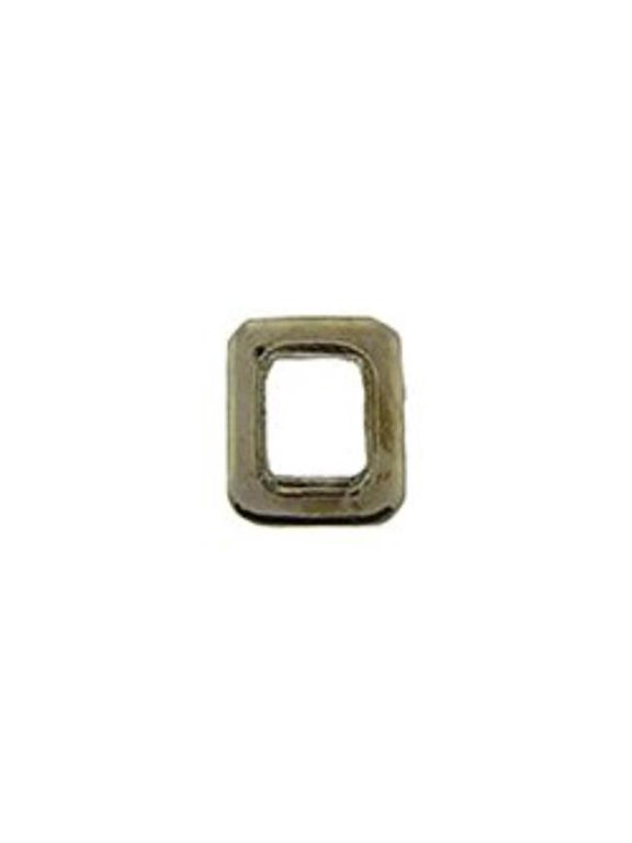 M7823 Dev-Letter O, Silver - 0.25 in.