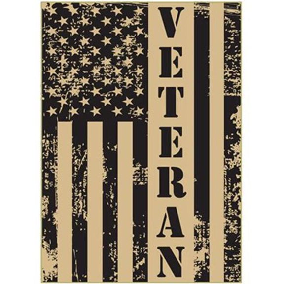 Eagle Emblems MG0826 Magnet - USA Veteran Button - 2.5 x 3.5 in.