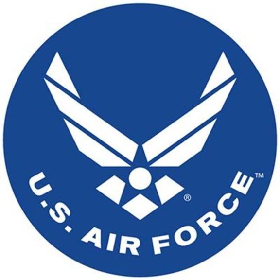 Eagle Emblems MG0815 Magnet - USAF Button - 3 in.