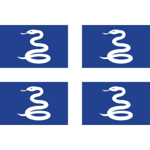 Eagle Emblems Martinique Flag with Grommets 3ft x 5ft
