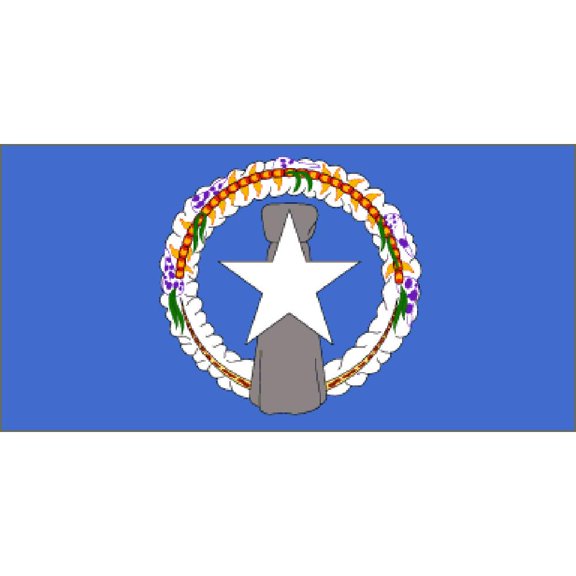Eagle Emblems Northern Marianas Islands Flag 3ft x 5ft