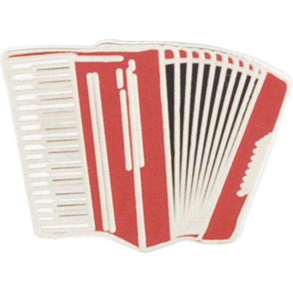 Eagle Emblems P64104 Pin - Music, Accordion - 1 in.