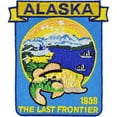 thumbnail image 1 of Eagle Emblems PATCH-ALASKA (STATE MAP) (3"), 1 of 1