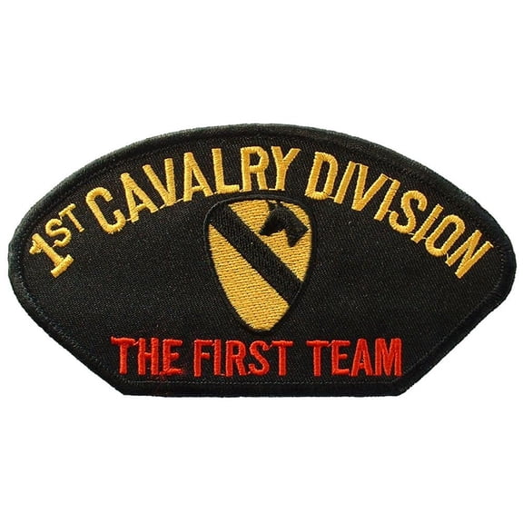 Eagle Emblems PM1363 Patch - Army, Hat, 1st Calvary - 5.25 x 3 in.