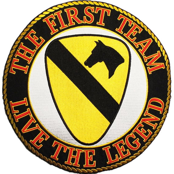 Eagle Emblems PM9036 Patch - Army, 1st Cavalary Division - 12.125 in.