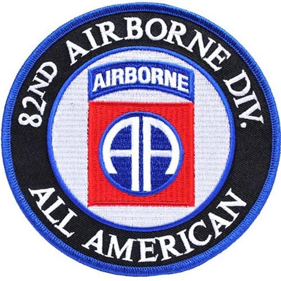 Eagle Emblems PM7915 Patch - Army, 82nd Airborne - All American - 5 in.