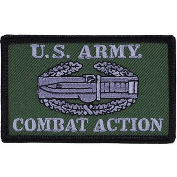 Eagle Emblems PM0968 Patch - Army, Combat Action - 3.63 in.