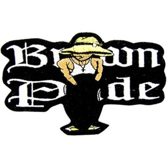 Eagle Emblems PM3085 Patch - Brown Pride - 3.5 in.