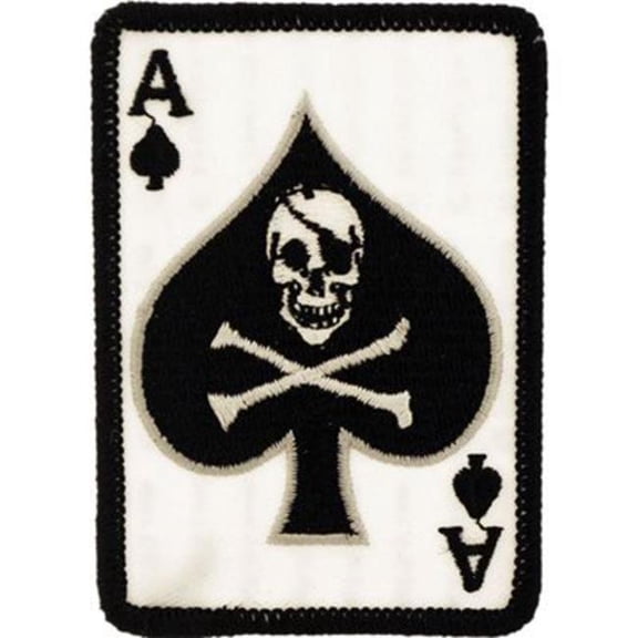 Eagle Emblems PM1128 Patch - Death ACE, Card - 3.5 in.