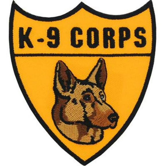 Eagle Emblems PM0175 Patch - K-9 Corps - 3.25 in.