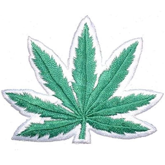 Eagle Emblems PM3057 Patch - Pot, Leaf - 3 in.