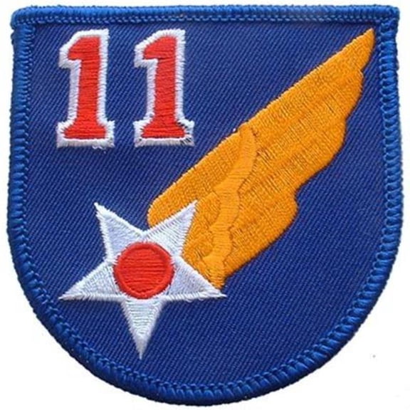 Eagle Emblems PM0154 Patch - USAF, 11th - 3 in.