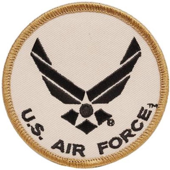 Eagle Emblems PM0510 Patch - USAF Symbol II - Desert - 3.63 in.