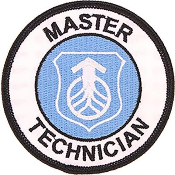 Eagle Emblems PM0928 Patch - USAF, Systems Command - Master Technician - 3 in.