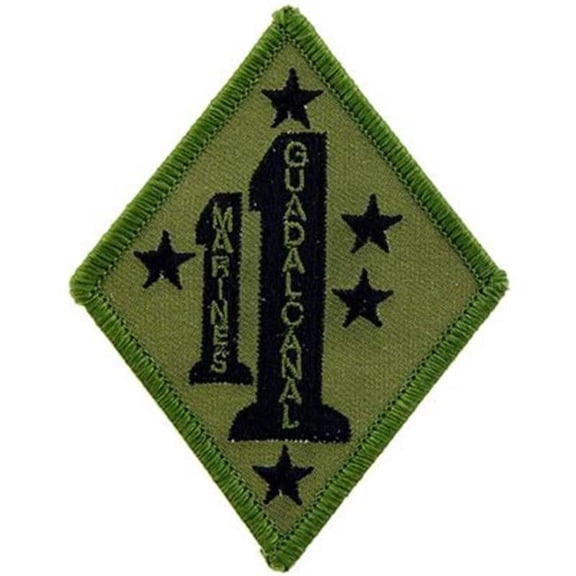 Eagle Emblems PM0938 Patch - USMC, 1st Marine Regiment - 3.5 in.