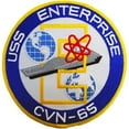 thumbnail image 1 of Eagle Emblems PM5264 Patch - USS, Enterprise - 3.63 in., 1 of 1