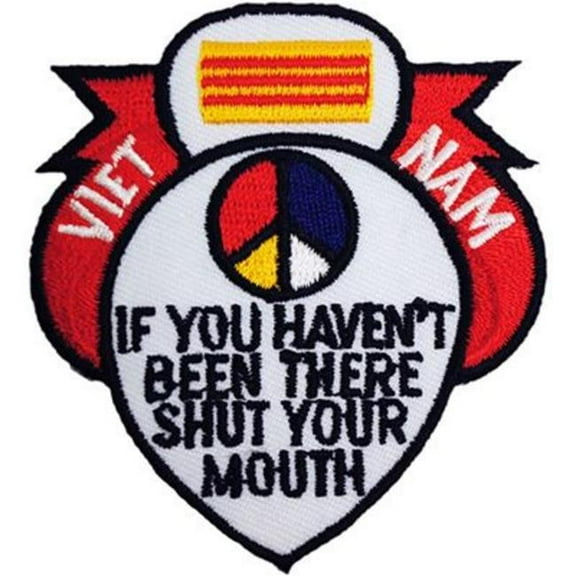 Eagle Emblems PM0046 Patch - Vietnam, If You Have with Flag Ribbon - 3 in.