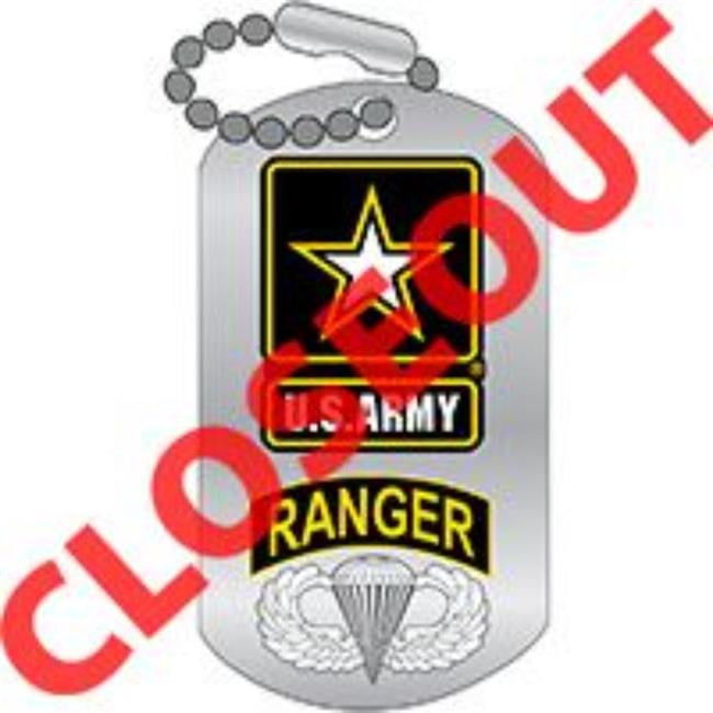 Field Ranger Tag Eagle Emblems P12462 Pin - Army, Ranger - Dog Tag - 1.25 in. - Walmart.com