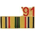 thumbnail image 1 of Eagle Emblems P12331 Pin - Desert Strom Ribbon 1991 - 0.88 in., 1 of 1