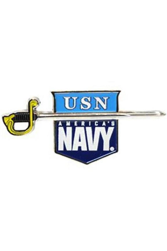 P00811 Pin - Sword, U.S.Navy - 1.63 in.