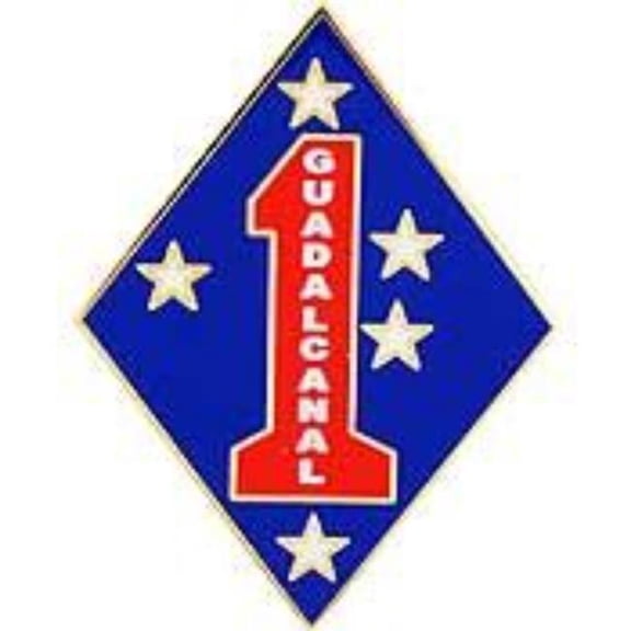 Eagle Emblems P16293 Pin - USMC, 1St Division - 1.5 in.