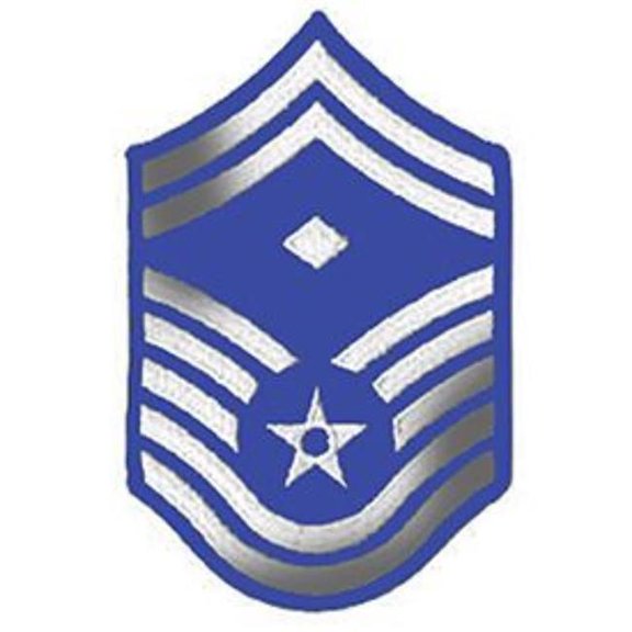 Eagle Emblems P03112 Rank - USAF, E8, Senior Master Sergeant Directorate - Large - 1.56 in.
