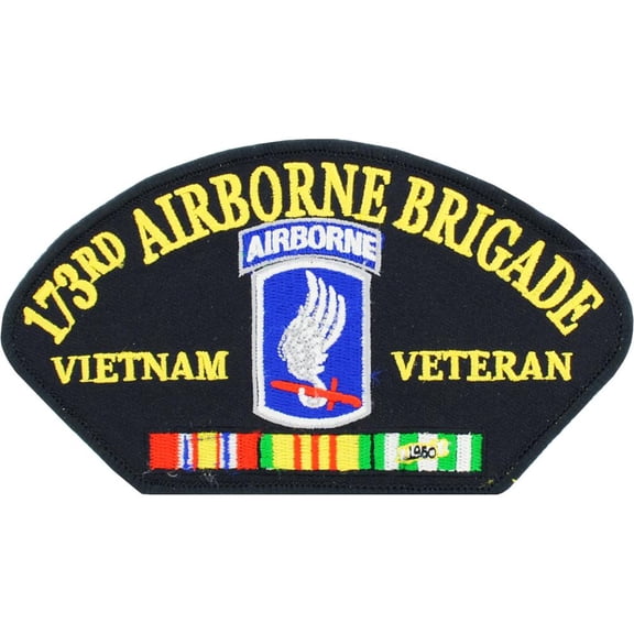 Eagle Emblems U.S. Army 173rd Airborne Brigade Vietnam Veteran Adult Baseball Hat Patch