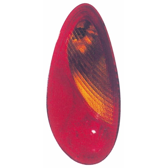 Tail Light Rear Back Lamp for 01-05 Chrysler  PT Cruiser (Red/Amber) Driver Left