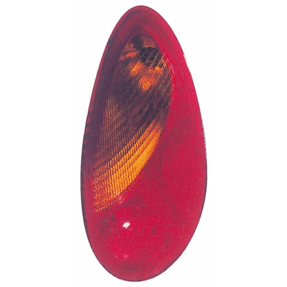 Tail Light Lamp for 01-05 Chrysler PT Cruiser (Red/Amber) Passenger Right