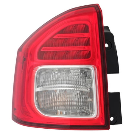 Tail Light Rear Back Lamp for 11-13 Jeep Compass Driver Left