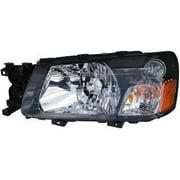Eagle Eyes REGSR032-B001L Composite Left Hand Headlamp Assembly for 2003-2004 Forester