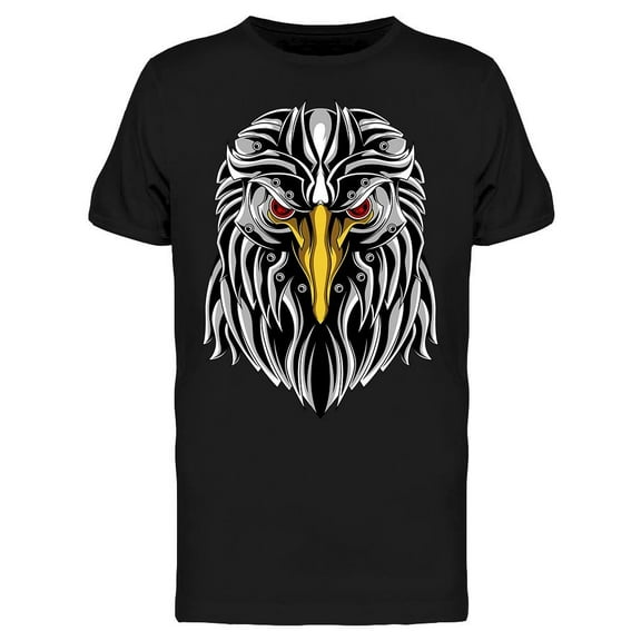 Eagle Face T-Shirt Men -Image by Shutterstock, Male 3X-Large