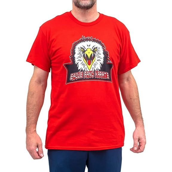 Eagle Fang Karate Cobra Red Adult Halloween Costume T-Shirt Tee